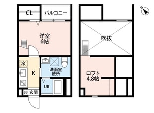 ブドワール塩池の物件間取画像